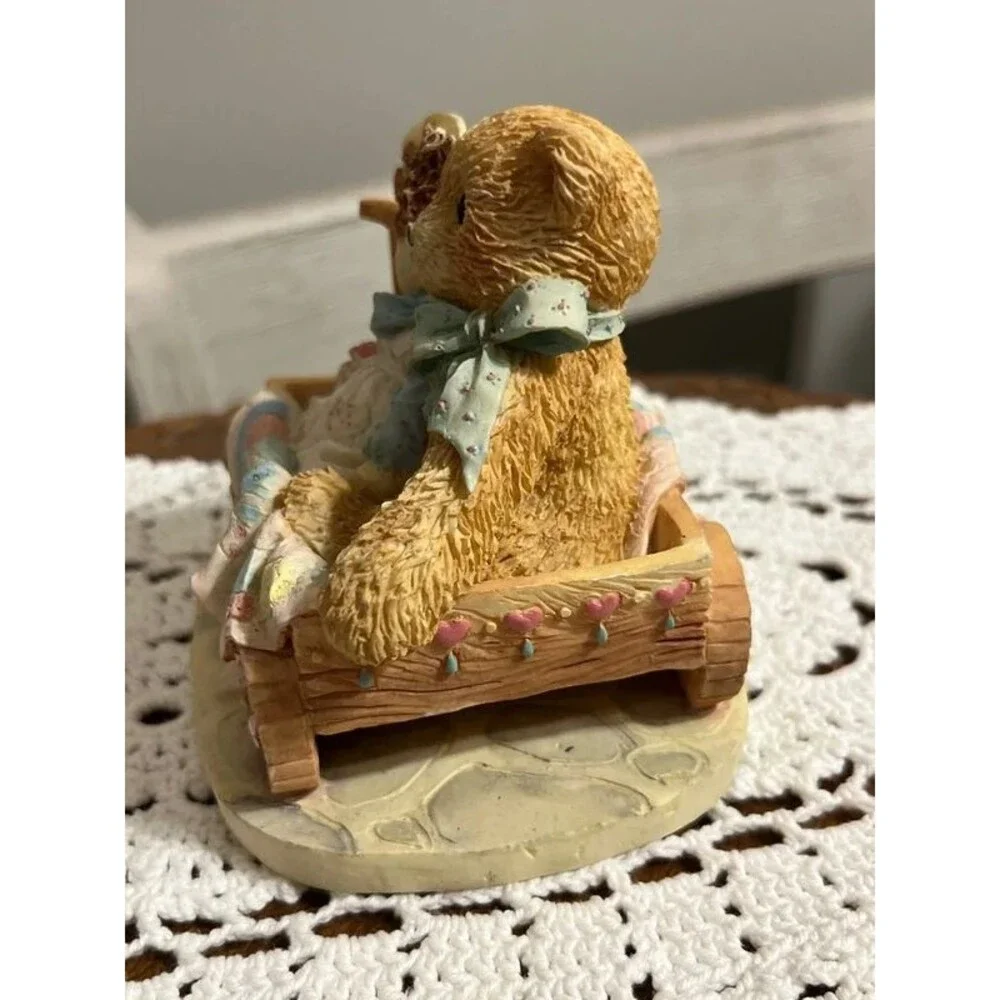 Cherished teddies Molly figurine Cottagecore
